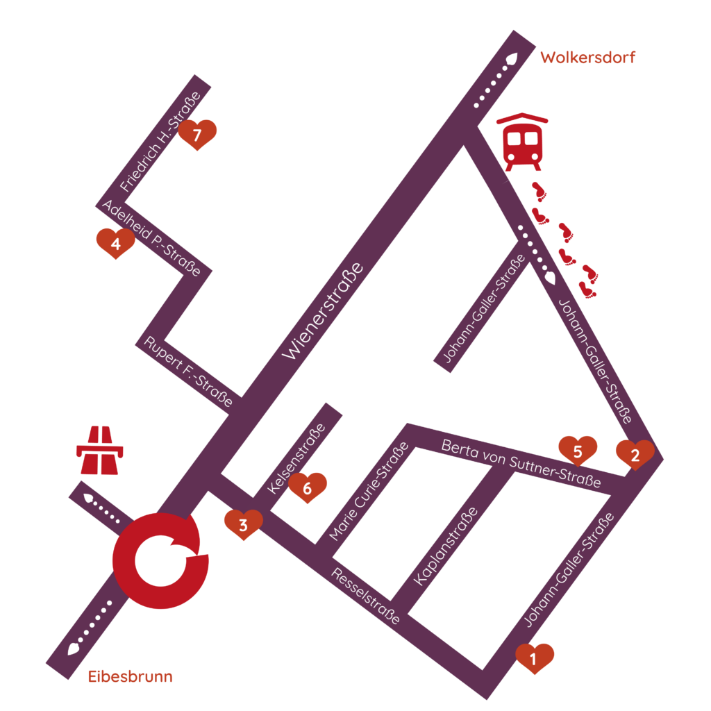 Lageplan Wolkersdorf